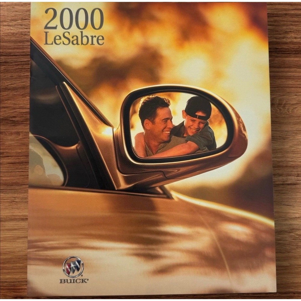 2000 Buick LeSabre Sales‎ Brochure Original Glossy Fold Out Car Catalog GM